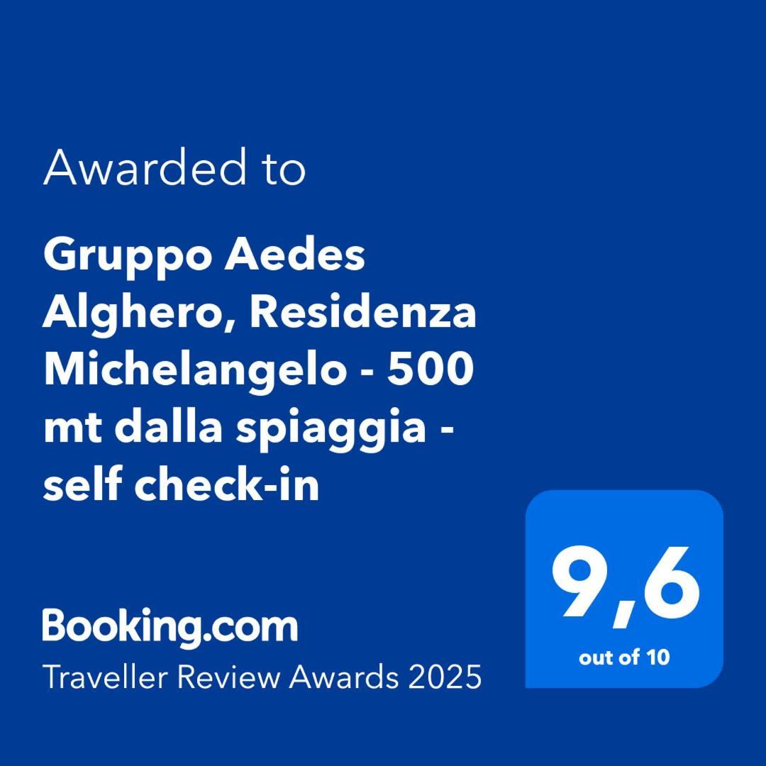 Gruppo Aedes Alghero, Residenza Michelangelo - 500 Mt Dalla Spiaggia Exterior foto